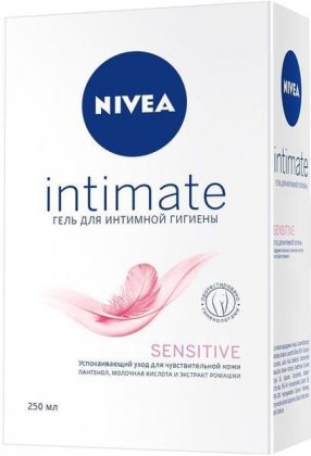 Nivea гель для интимной гигиены 250мл Intimate Sensetive