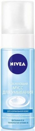 Nivea мусс для лица для умывания 150мл Освежающий для нормальной кожи