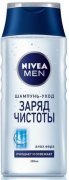 Купить Nivea шампунь для волос мужской 250мл Заряд Чистоты