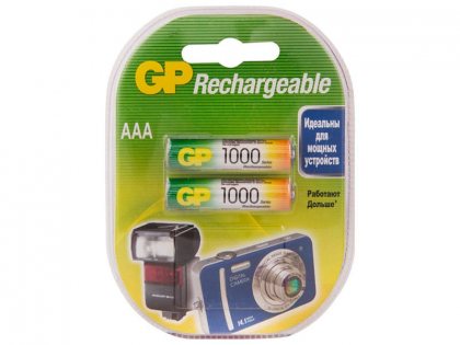GP аккумулятор R03 1000mah AAA мизинчиковый, цена за 2шт