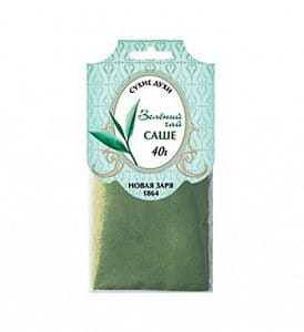 Новая заря Сухие духи-саше женские 20г Зеленый чай