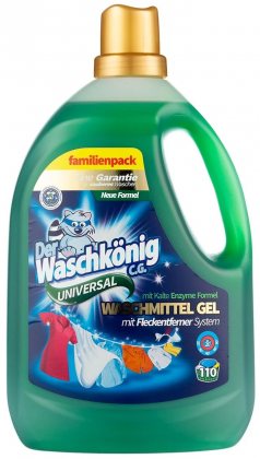 Der Waschkonig гель для стирки 3л универсальный Der Waschkonig гель для стирки 3л универсальный