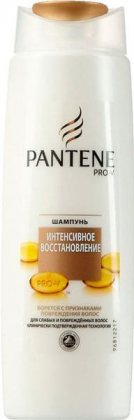 Pantene шампунь для волос женский 250мл Интенсивное восстановление для сухих поврежденных волос