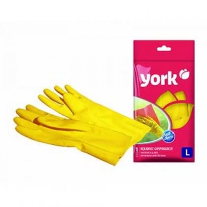 York перчатки латексные 1 пара размер S
