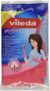 Купить Vileda перчатки латексные Стайл 1 пара размер M