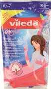 Купить Vileda перчатки латексные Стайл 1 пара размер S