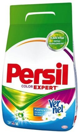 Persil стиральный порошок автомат 3кг Color Эксперт Свежесть от Vernel