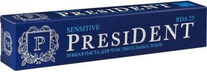 President зубная паста 75мл Sensetive для чувствительных зубов