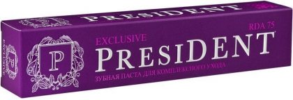 President зубная паста 75мл Exclusive противоспалительная