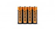 Купить Videx батарейка AA 1,5v R6 пальчиковая солевая, цена за 1шт