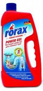 Rorax Power Gel Чистящее средство для сливных труб 1л