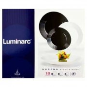 Купить Luminarc Сервиз столовый Harena Mix 18пр. черный/белый