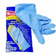 Купить Sissi перчатки хозяйственные латексные 1 пара голубые размер S