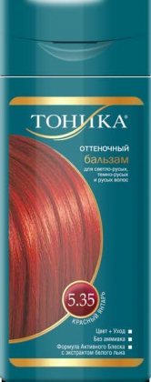 Роколор Тоника оттеночный бальзам для волос 150мл 5.35 Красный янтарь