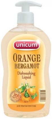 Unicum средство для мытья посуды 550мл Апельсин-бергамот
